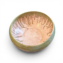 Handmade Pink Reactive Glaze Studio Ceramic Bowl