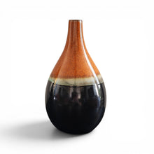 Vintage Mid Century Ombre Lava Studio Pottery Vase