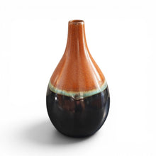 Vintage Mid Century Ombre Lava Studio Pottery Vase