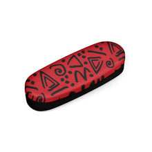 Black and Red Print Sunglasses