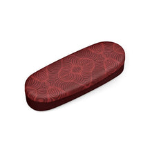 Burgundy Snake Print Sunglasses