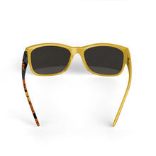 Crazy Hawaiian Print Sunglasses