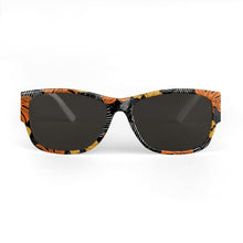 Crazy Hawaiian Print Sunglasses