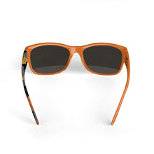 Grey Hawaiian Print Sunglasses
