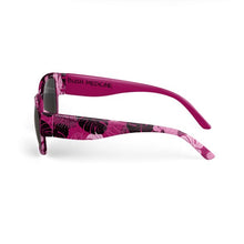 Magenta Hawaiian Print Sunglasses