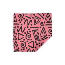 Pink Abstract Print Sunglasses