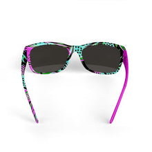 Psychedelic Jungle Print Sunglasses